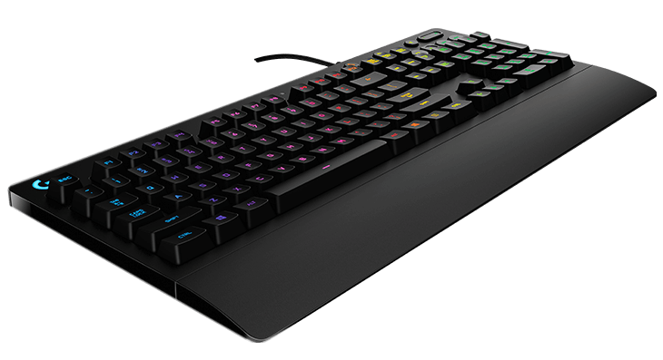 Bàn phím game có dây Logitech G213 Prodigy - RGB Lightsync, phím Media chuyên biệt, chống tràn bền bỉ - Hàng Chính Hãng