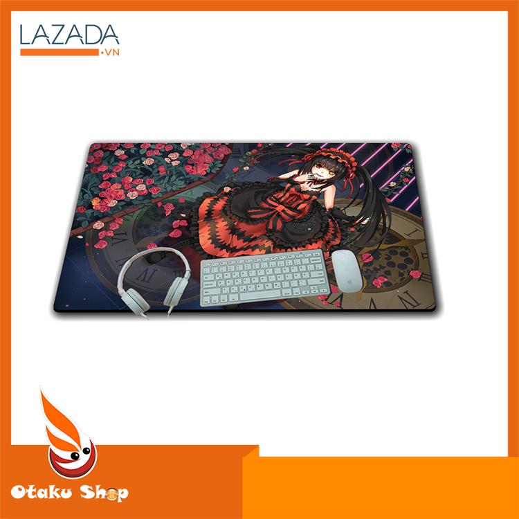 Lót chuột máy tính 40x60 anime date a live - mouse pad 40x60 anime date a live - kurumi