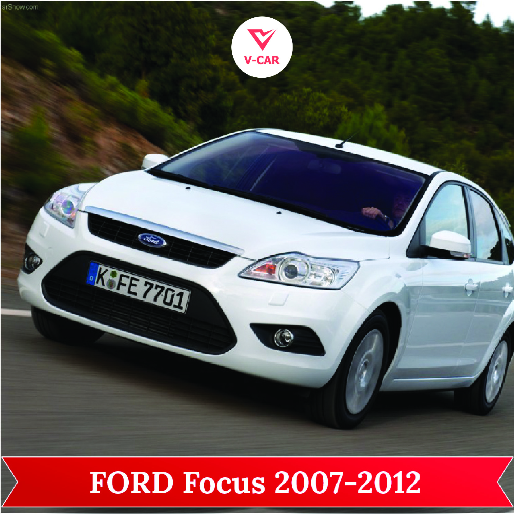 Rèm che nắng, Chắn nắng ô tô FORD Focus