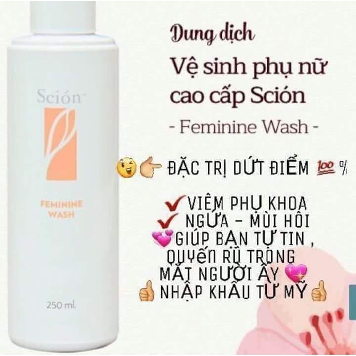 [HCM]Dung dịch vệ sinh phụ nữ Scion Nuskin 200ml