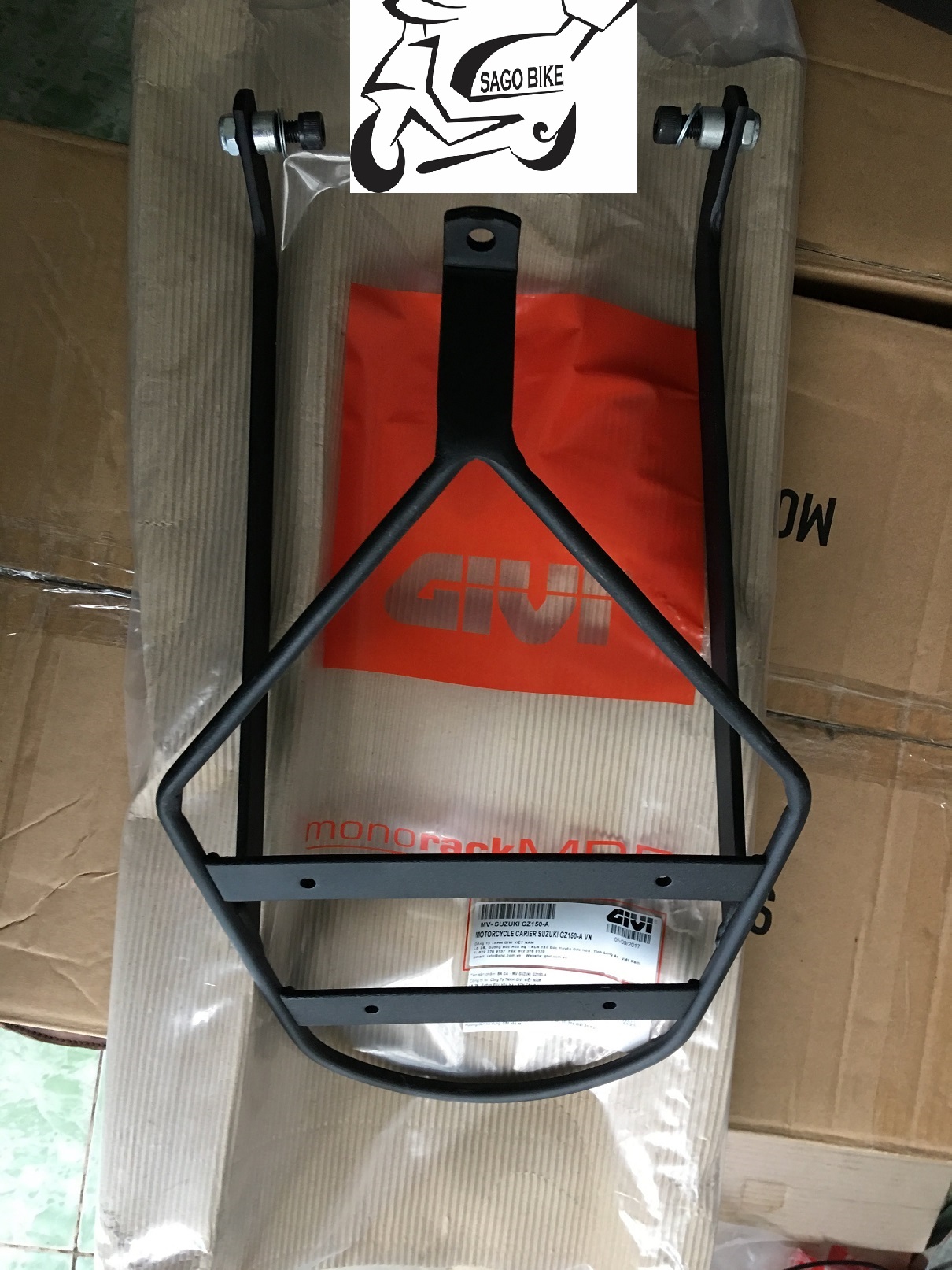 [HCM]Baga givi cho Suzuki GZ 150A
