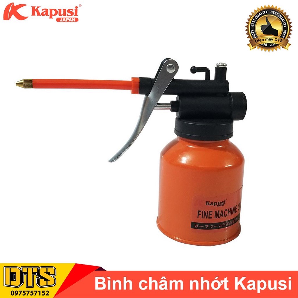 [HCM]Bình châm nhớt sắt 200ML Kapusi chuẩn Nhật