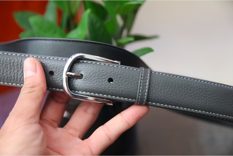 Dây nịt 2.8cm  da bò ý nhập cao cấp siêu mềm may cạnh