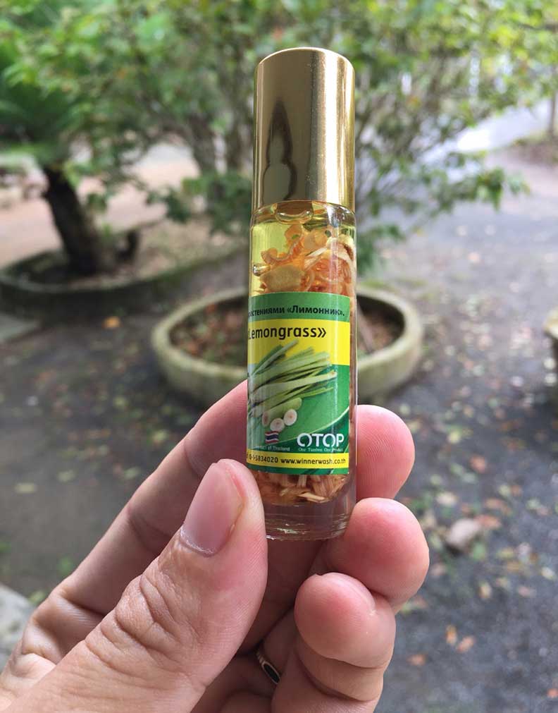 Dầu bi lăn hương xả (sả) Thái Lan