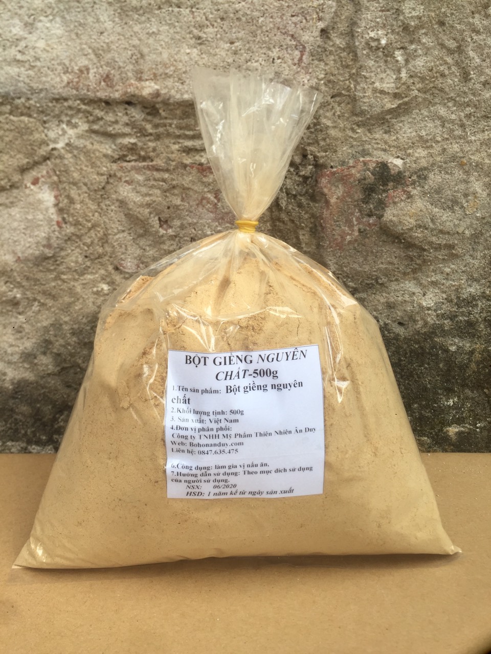 Bột GIỀNG nguyên chất 1000g