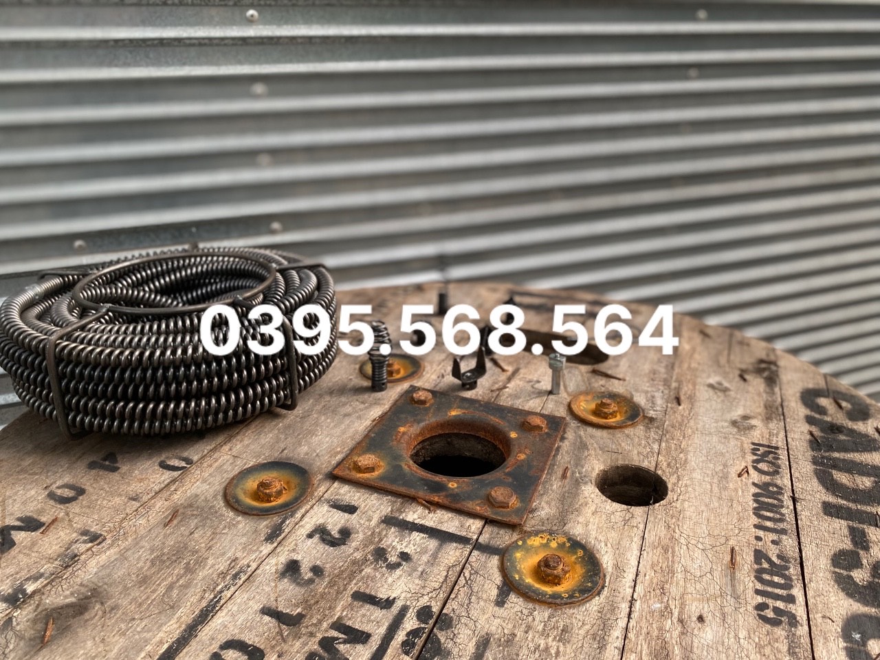 6M dây thông cống + 6 đầu thông+Kết nối ( chuyên để thông tắc bồn cầu , bồn rửa chén , bồn rủa mặt )