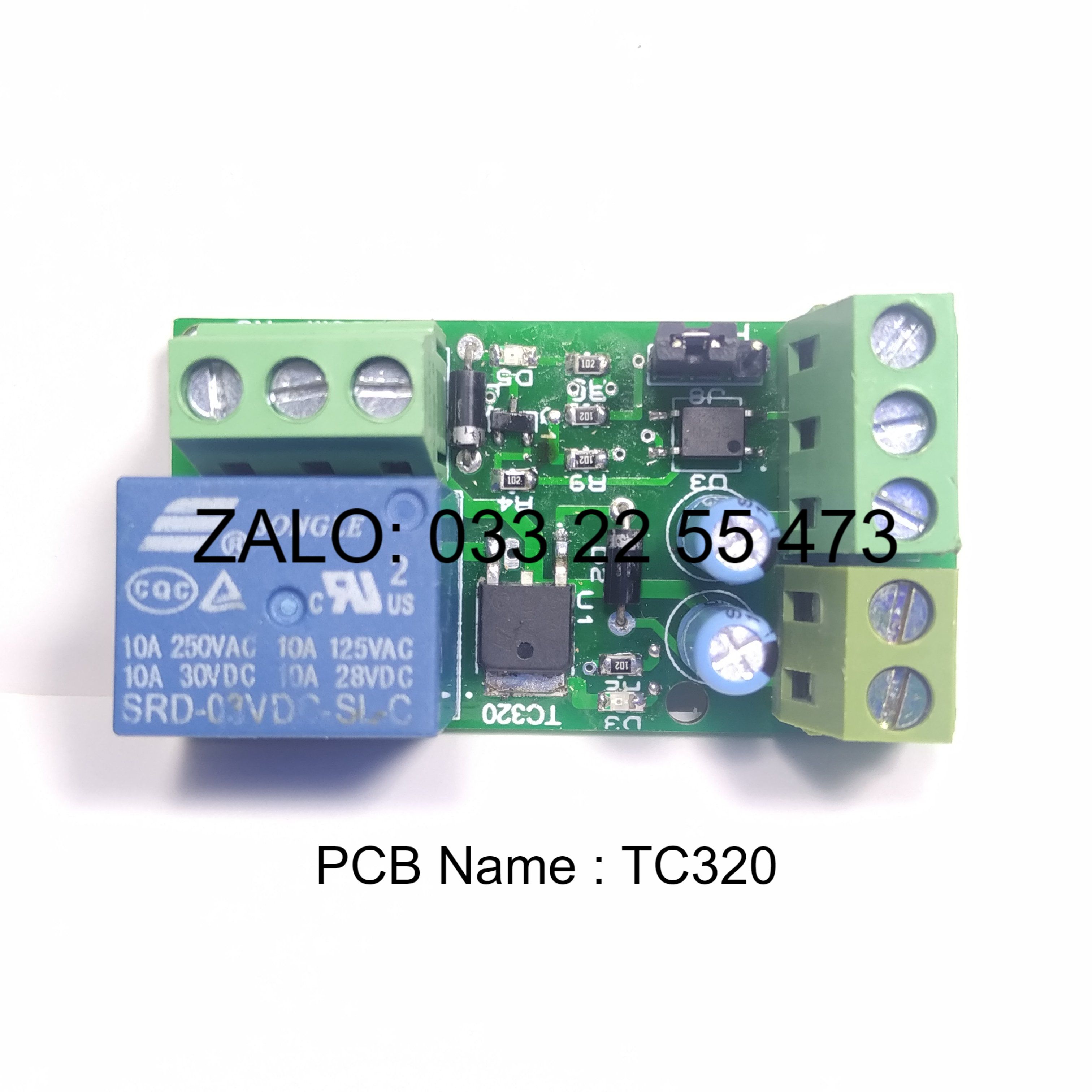 Module Relay Da Năng TC320 5V Đến 24VDC Kích High Low