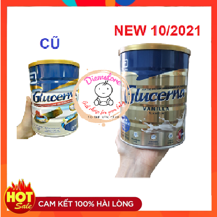 SỮA BỘT GLUCERNA ÚC 850g - dành cho người tiểu đường