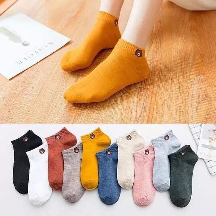 sét 10 đôi tất gấu