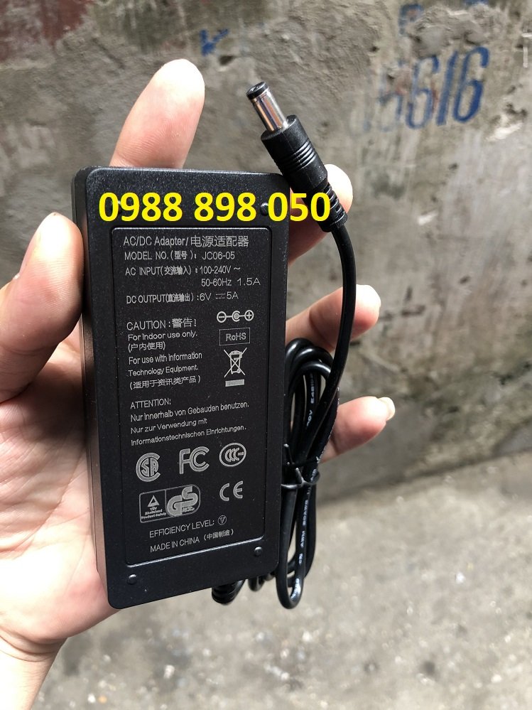 Adapter Nguồn 6v 5a