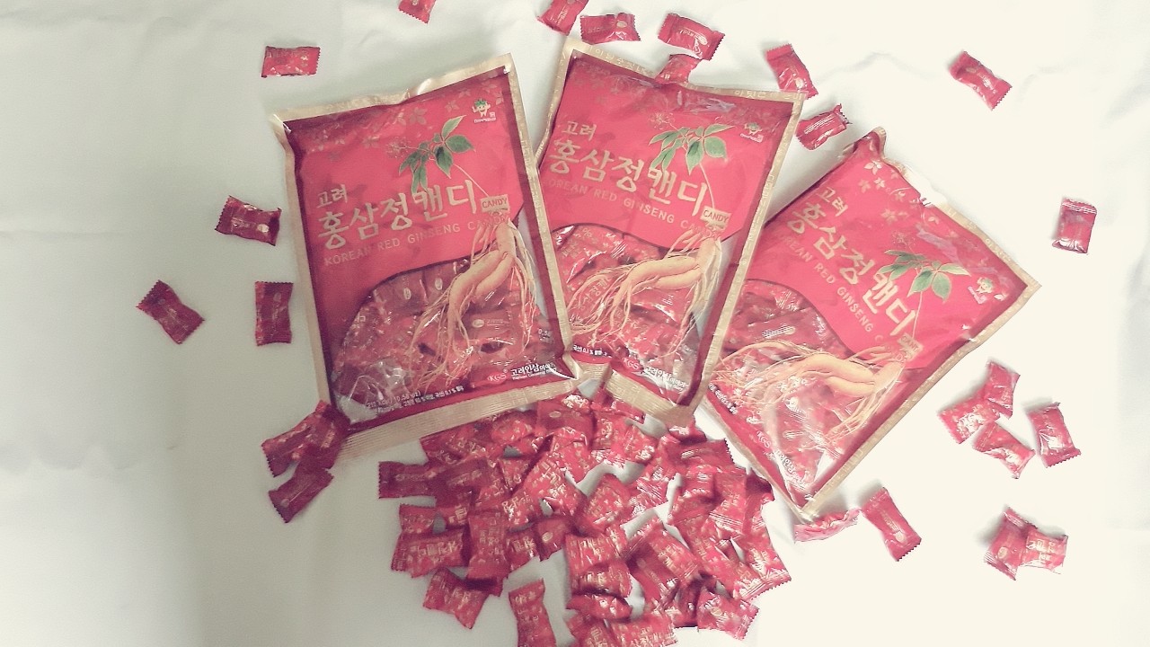 KẸO HỒNG SÂM HÀN QUỐC KGS 300 GRAM