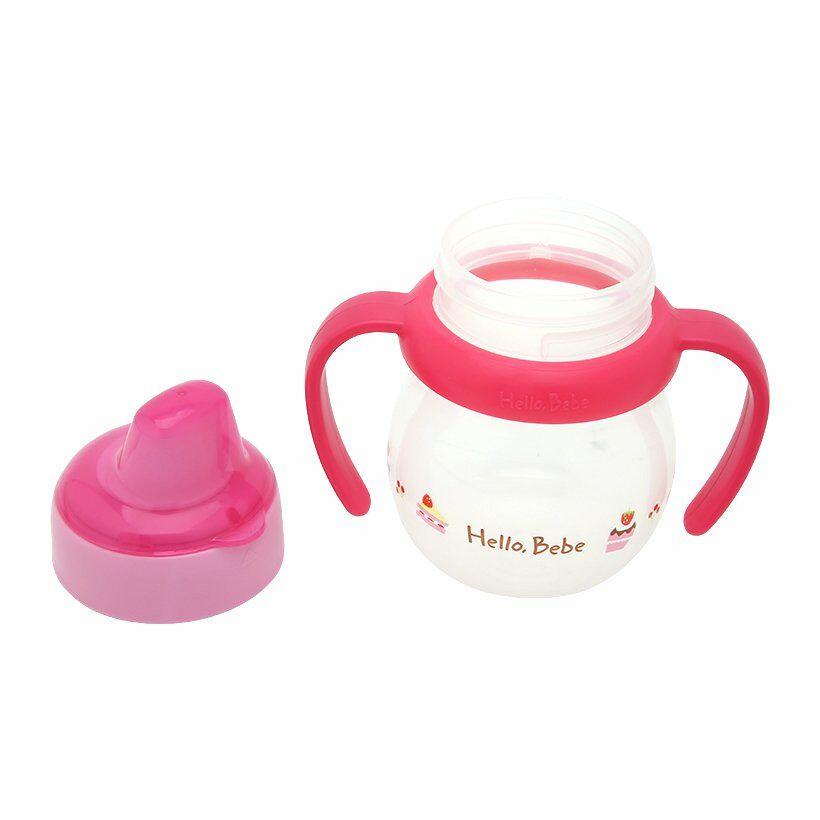 Bình tập uống nước bước 2 Lock & Lock Hello Bebe HBB203P 150ml