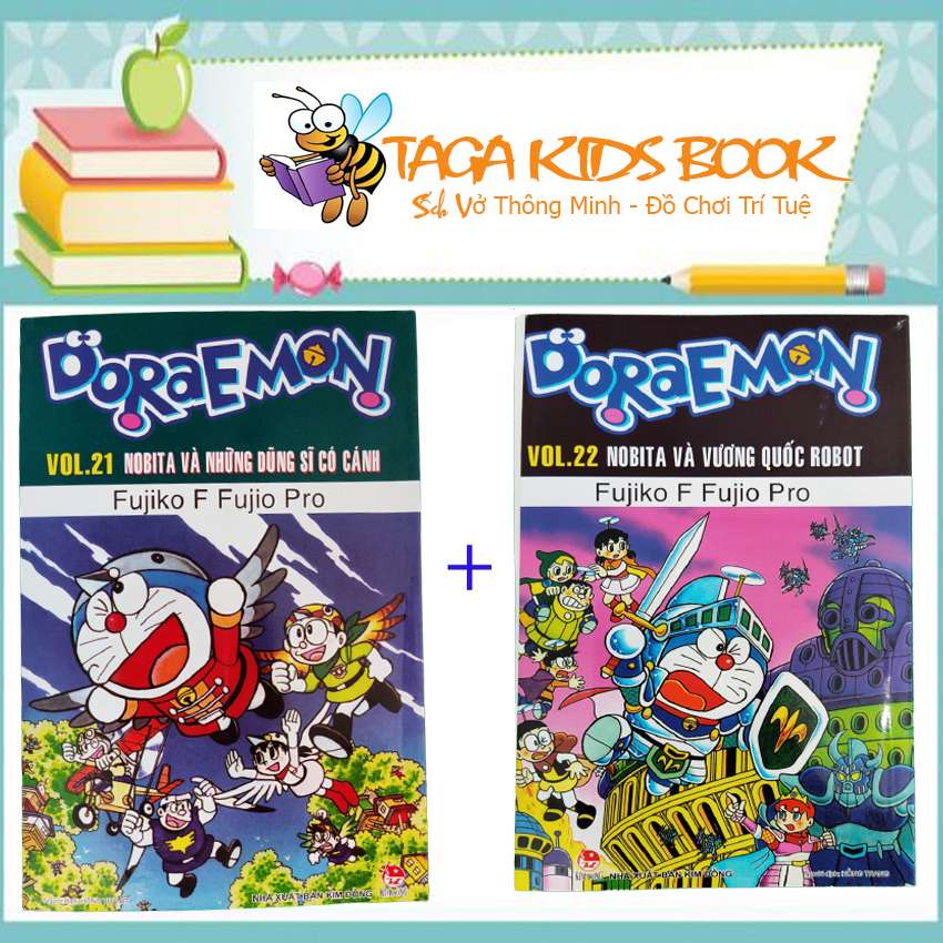 Combo truyện tranh Doraemon - Truyện Dài (Trọn Bộ 24 Cuốn)