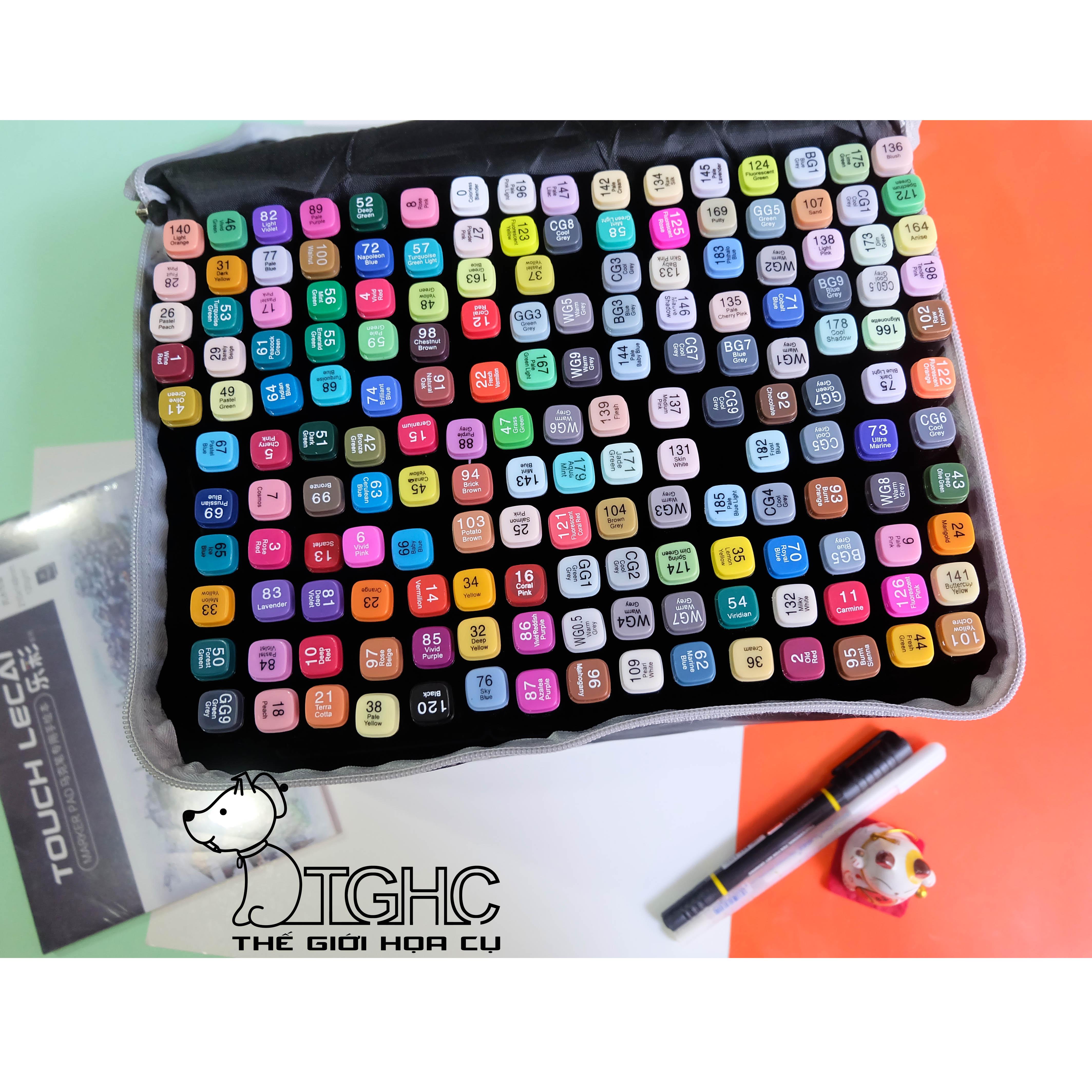Bút Marker Touch.Cool 30/40/60/80 bộ