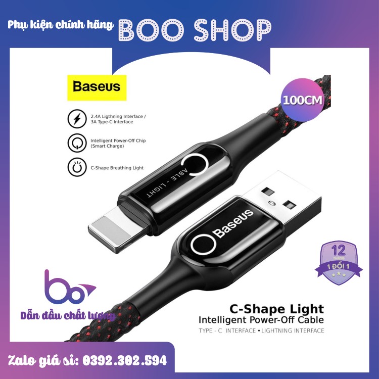 [ CHÍNH HÃNG ] CÁP SẠC TỰ NGẮT CHO IPHONE - BH 12 THÁNG 1 ĐỔI 1.