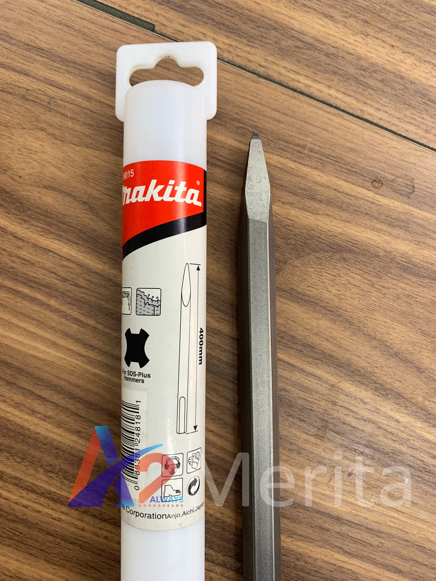 Mũi đục nhọn SDS-plus dài 400mm Makita D-19015