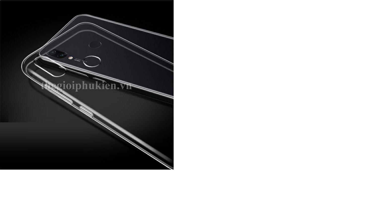 Ốp lưng Xiaomi Redmi Note 7 dẻo trong suốt cao cấp