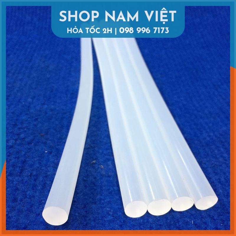 Súng Bắn Keo (Cỡ Lớn/Nhỏ) Kèm 10 Keo Nến Silicon (Loại tốt)