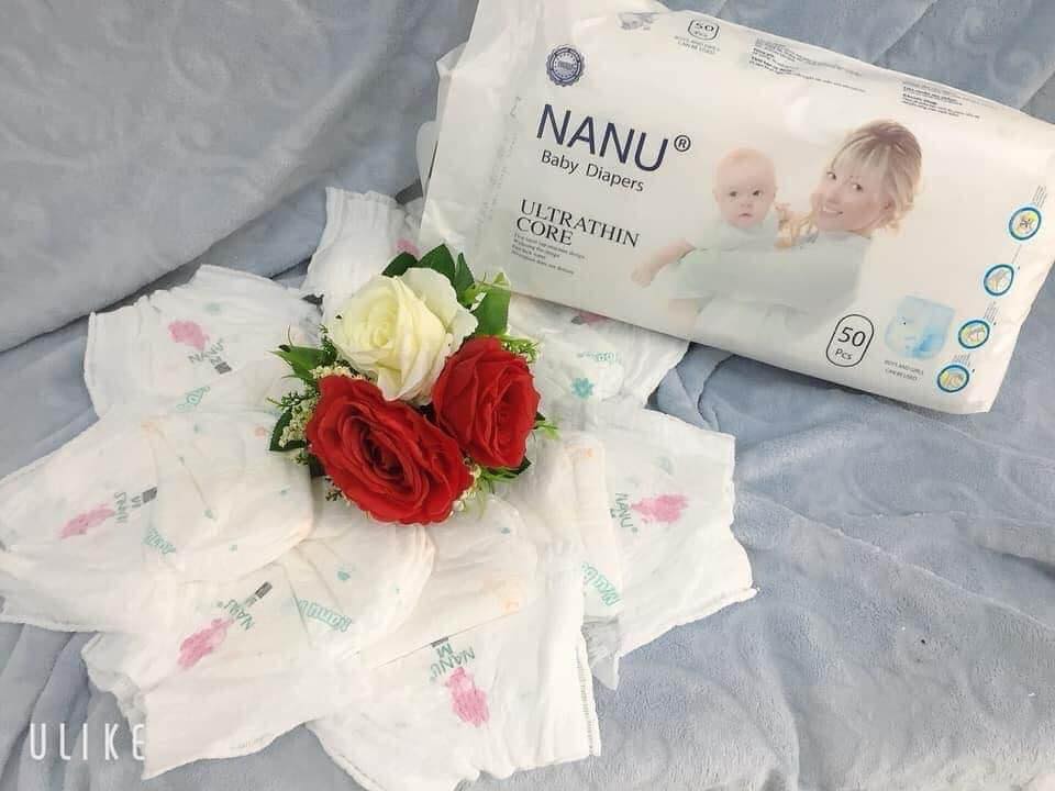 COMBO 50 TÃ QUẦN NANU CAO CẤP XUẤT NHẬT ( SIÊU TIẾT KIỆM CHO MẸ VÀ BÉ)