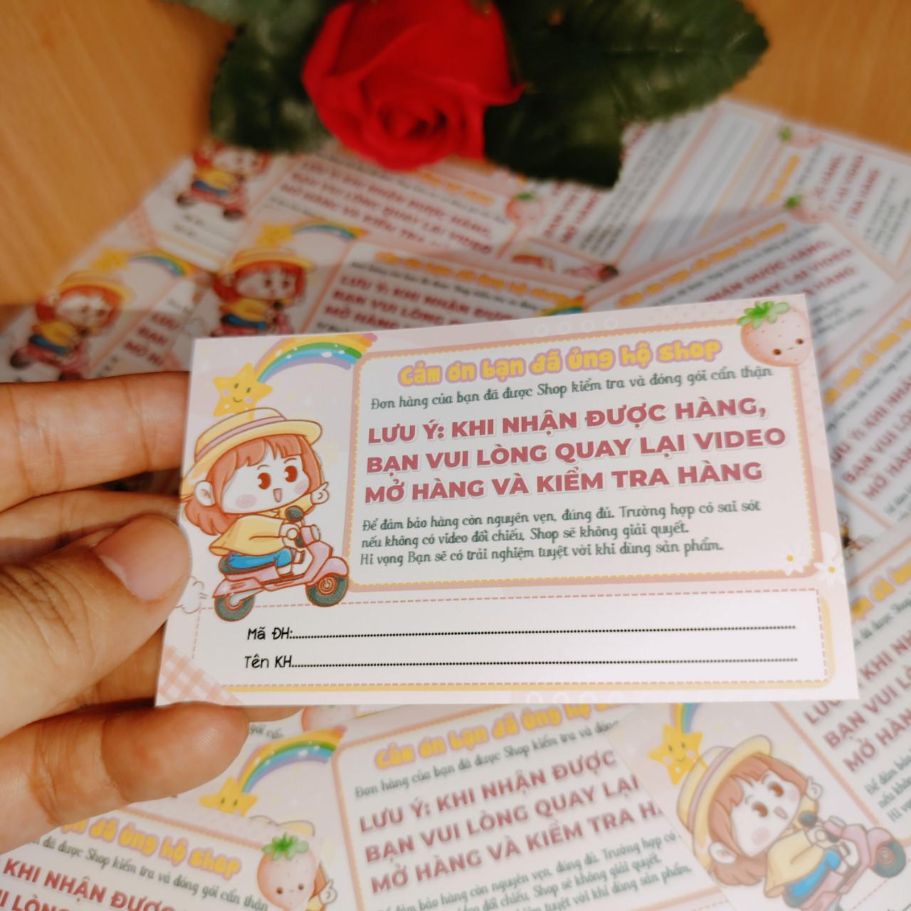 [HCM]combo 100 Tem dán cảm ơn shipper NHÃN CÁM ƠN SHIPPER-MẪU 9