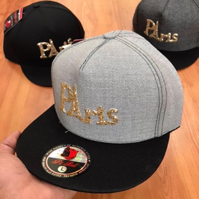 NÓN SNAPBACK , MŨ HIPHOP PARIS ĐÍNH ĐÁ CÁ TÍNH
