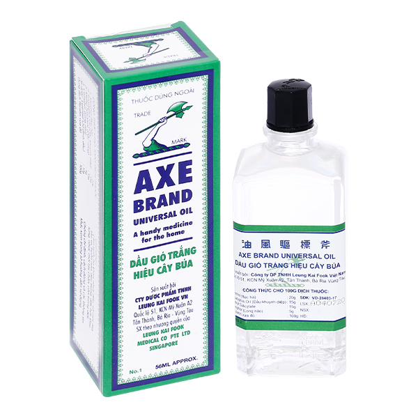 Dầu gió trắng hiệu cây búa chai 56ml (AXE BRAND Universal Oil)
