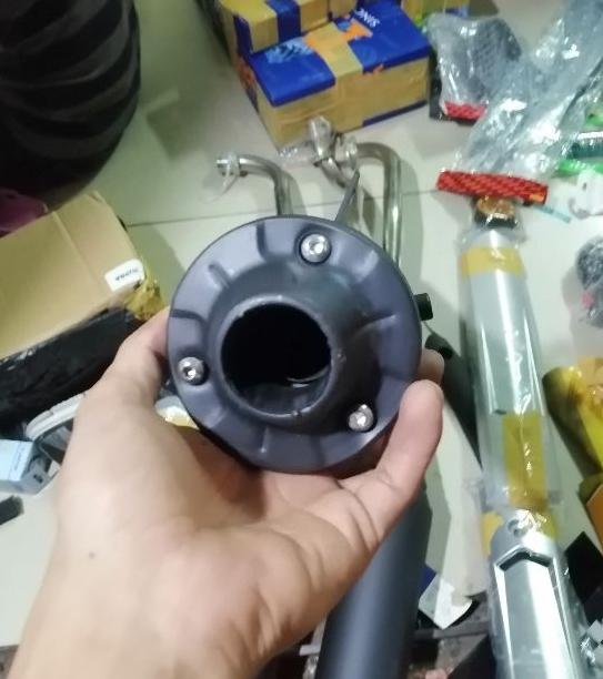 pô xe máy Wave kiểu exciter 135 spak  (Có Video )