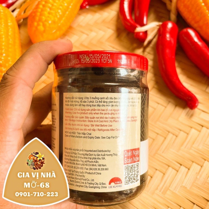 SỐT TIÊU ĐEN LEE KUM KEE 230GR