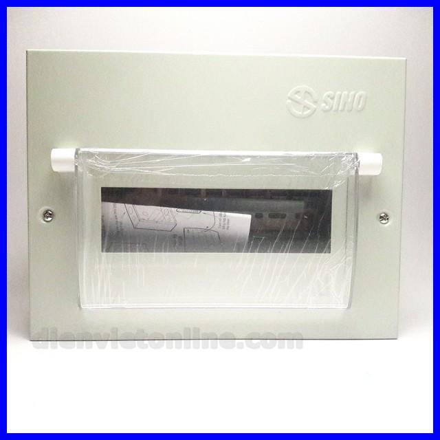 Tủ điện sắt gắn CB âm tường cao cấp Sino ( 9 module ) - Shop uy tín và chất lượng