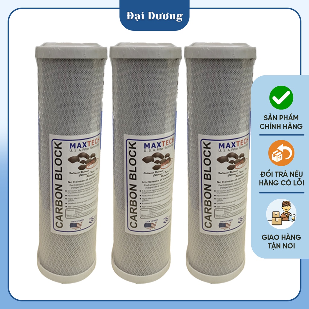 Lõi lọc Nước Số 3 CTO (Than hoạt tính dạng ép )