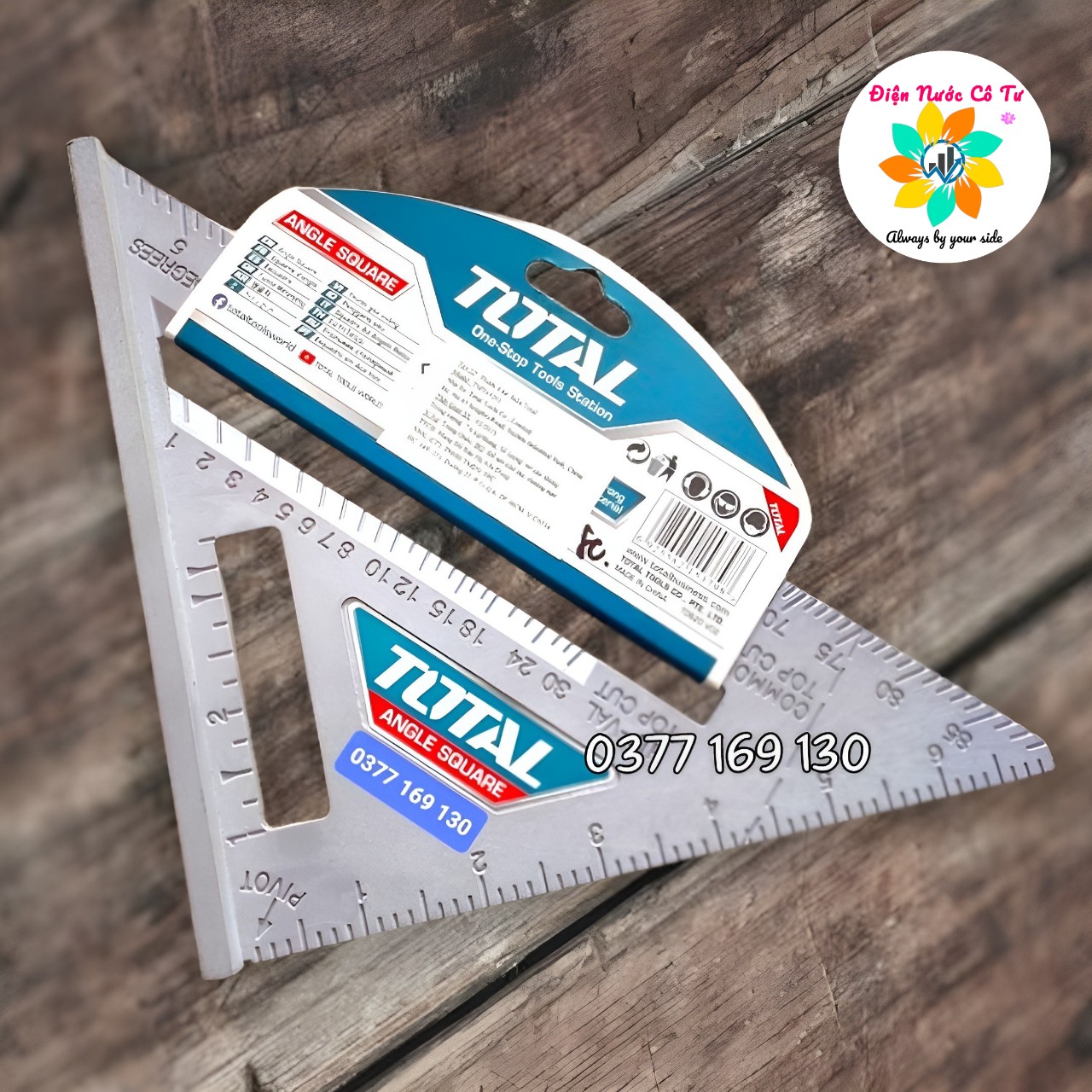 Thước eke tam giác cao cấp total tmt61201