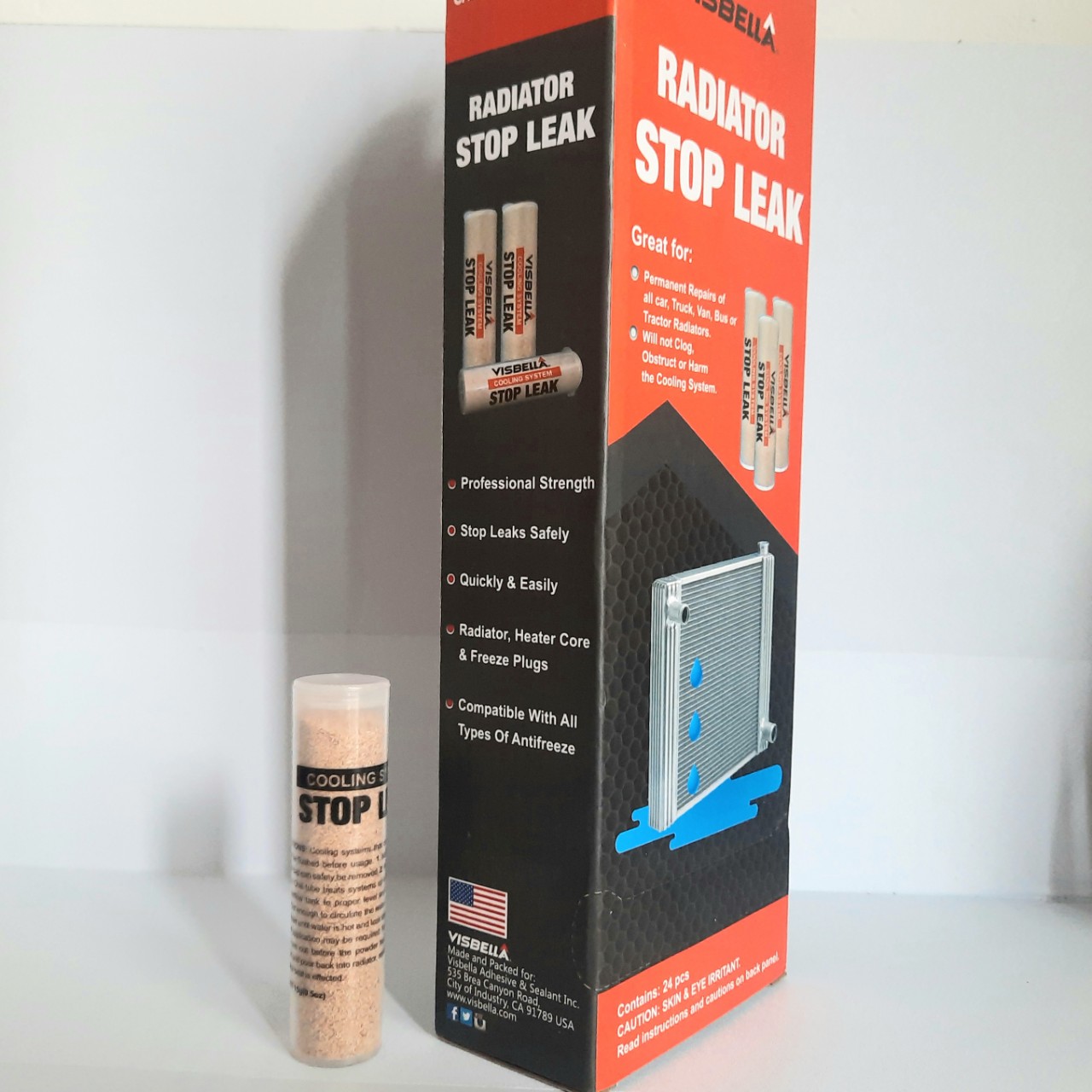 [HCM]Stop Quik Seal 21gr - Bột hàn két nước