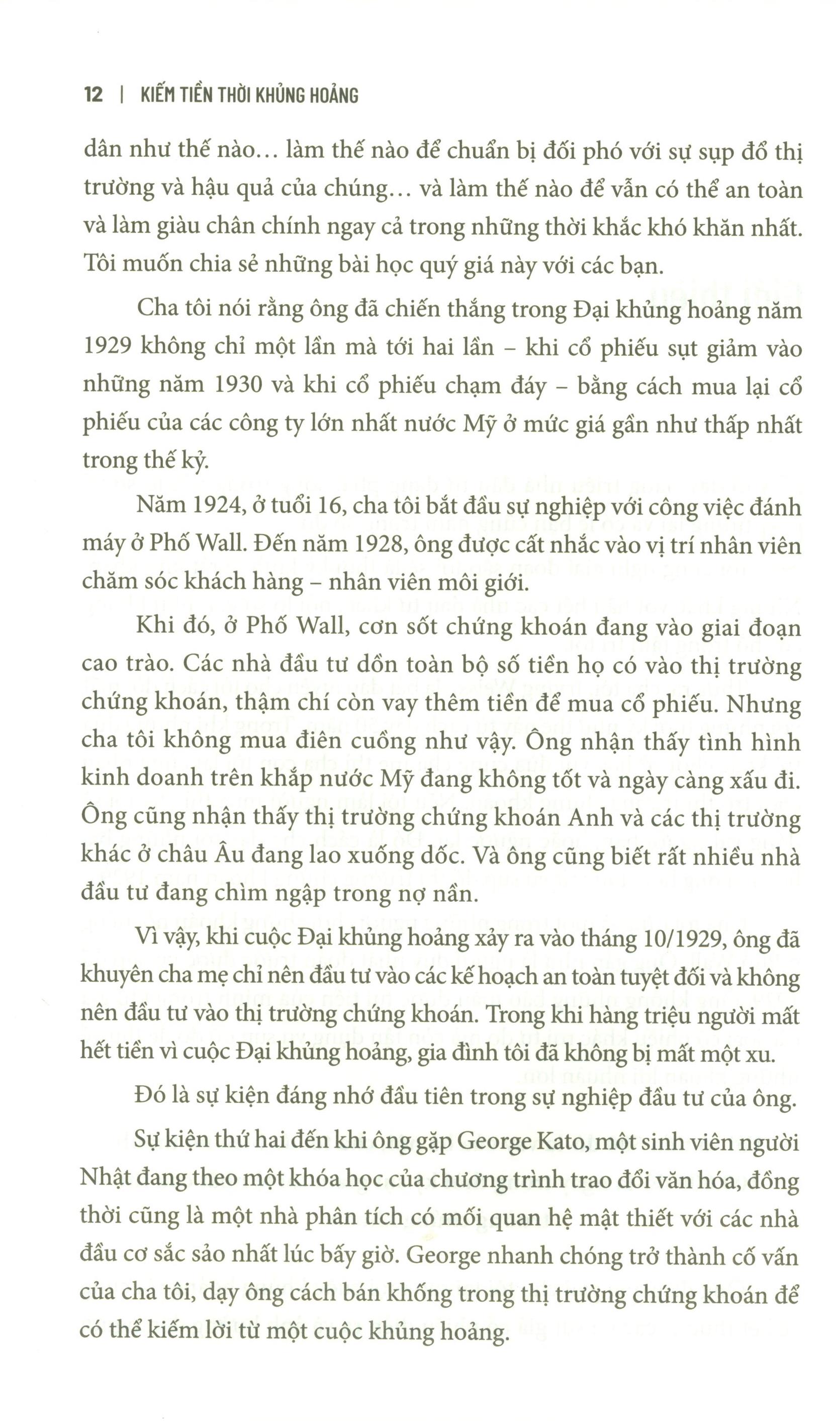 Kiếm Tiền Thời Khủng Hoảng (Tái Bản 2020)