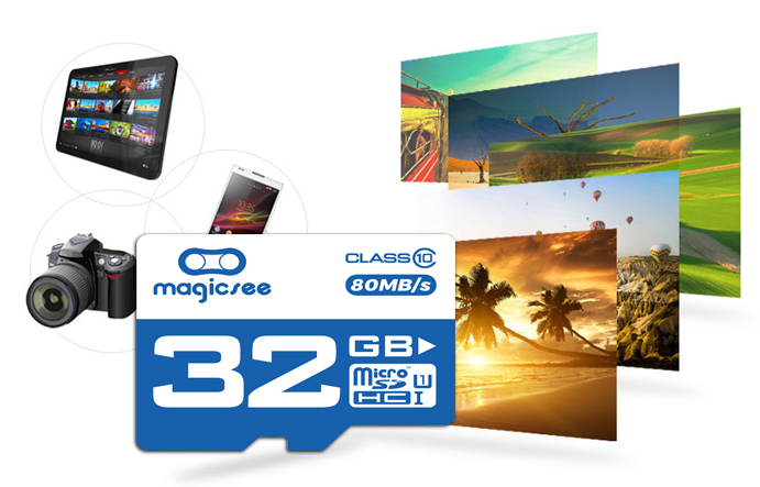 Thẻ nhớ 32GB/64GB Magicsee Class 10 - Tốc độ 90Mb/s - Thẻ nhớ chuyên dụng cho camera giám sát , camera hành trình , điện thoại , máy ảnh