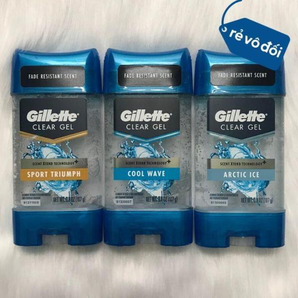 Lăn khử mùi với hương thơm nam tính mạnh mẽ Gillette 107g | Mỹ cao cấp