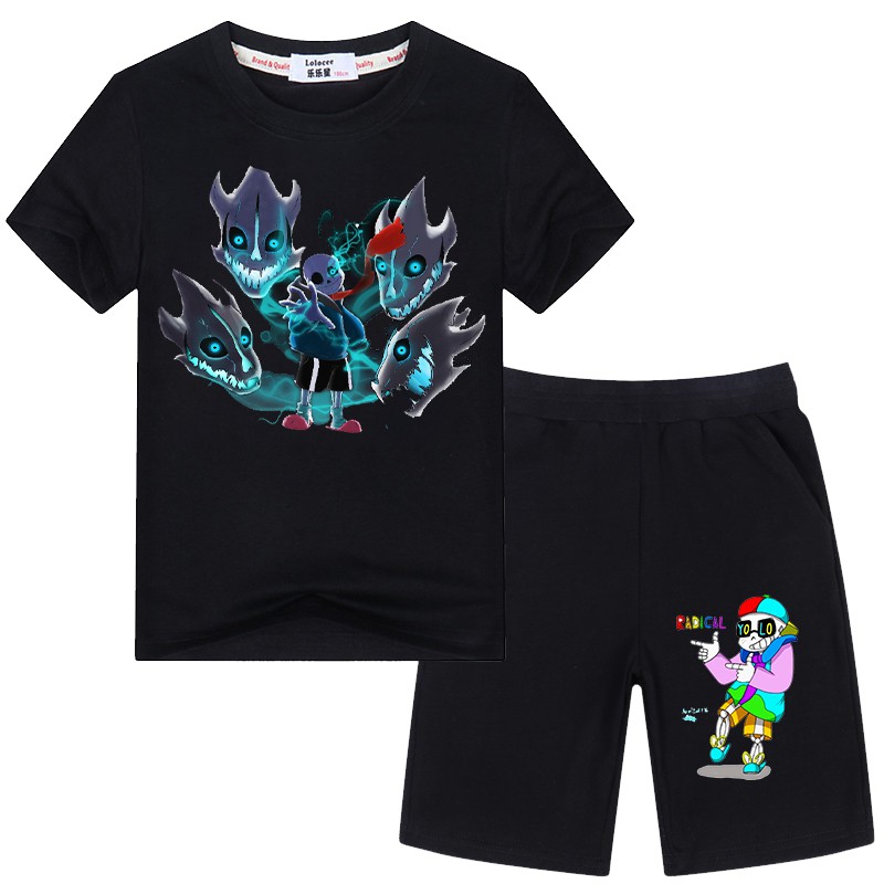 New del hot combo bộ quần áo game undertale nhân vật bé sans độc đáo tặng kèm nón
