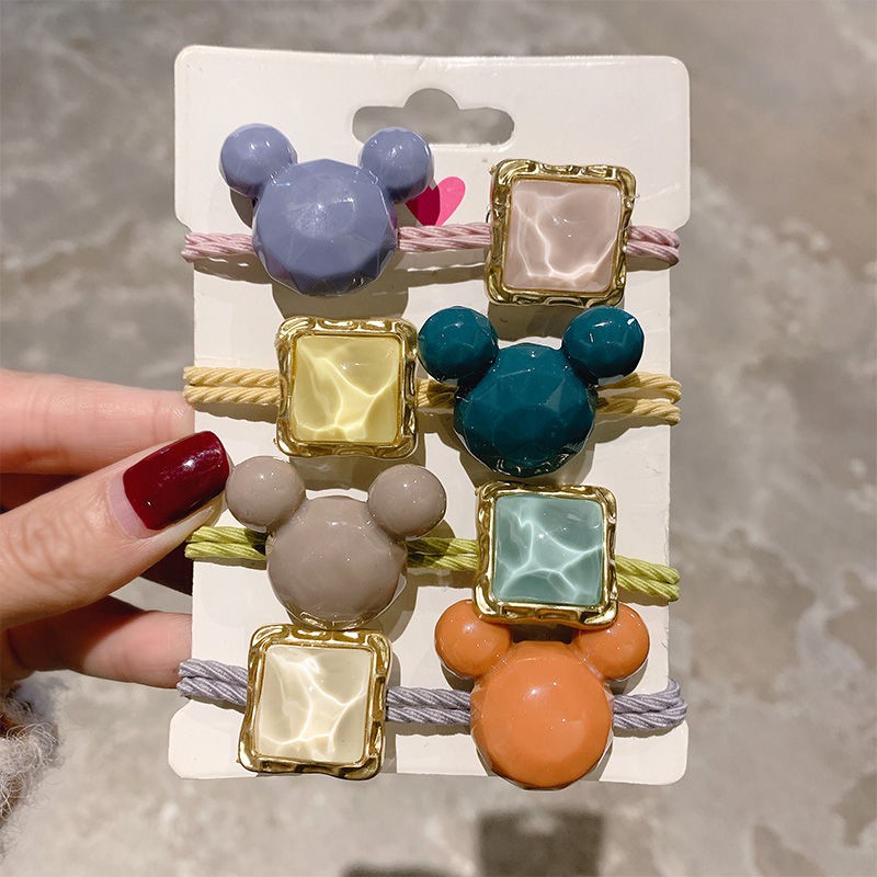 Dây buộc tóc hình chuột Mickey dễ thương