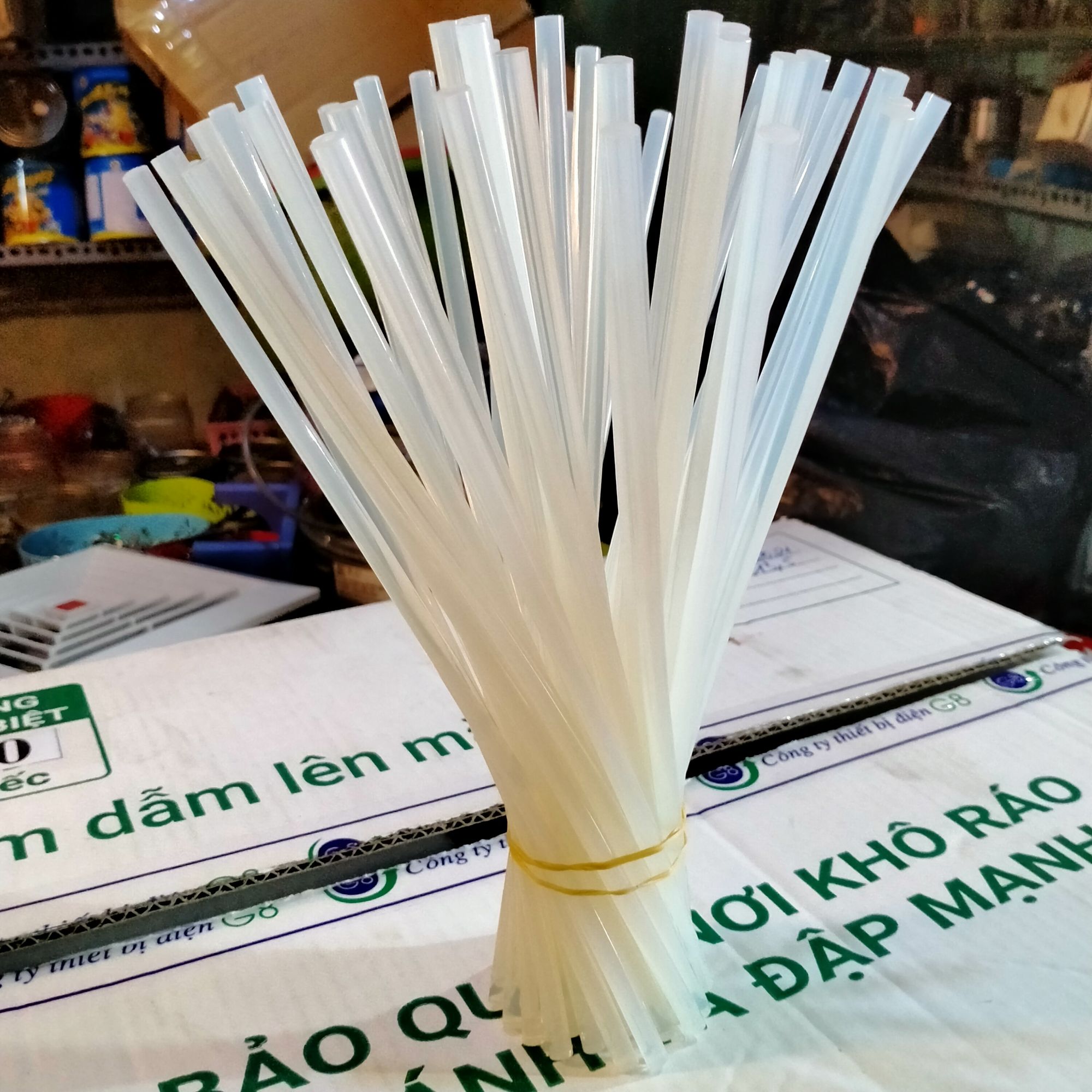 [HCM]10 cây Keo nến silicon nhỏ