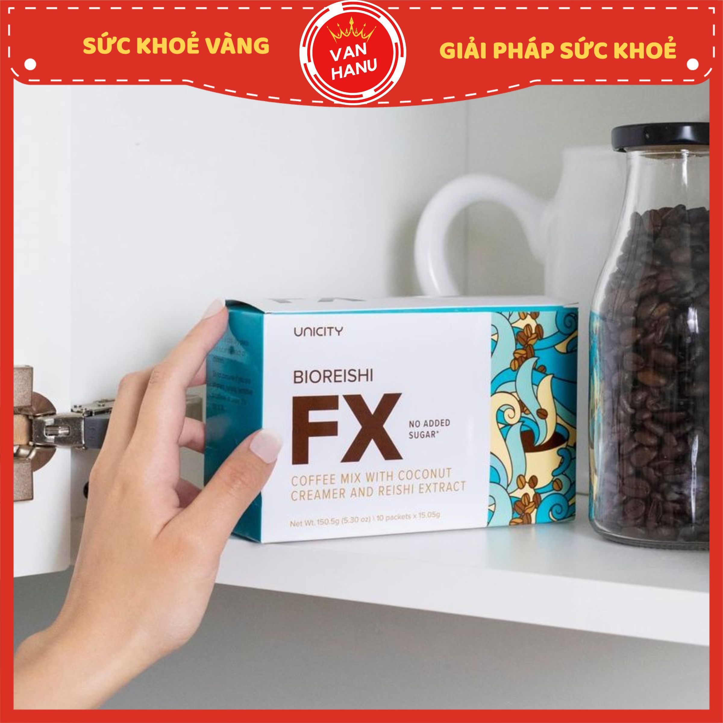 Cafe không đường FX - VanHanu - Sức Khoẻ Vàng