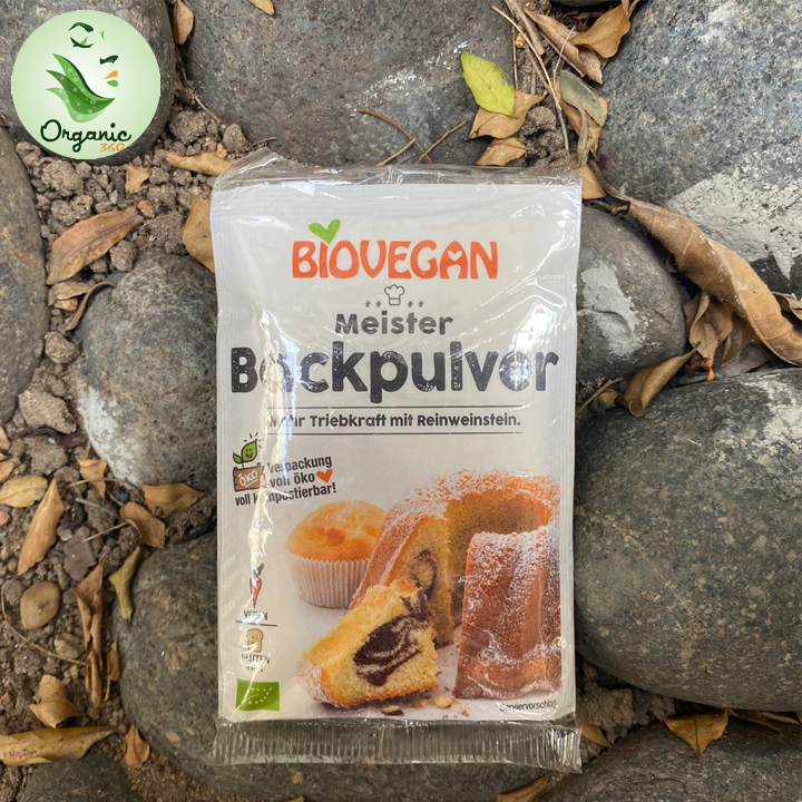 Bột nở hữu cơ Meister Backpulver Biovegan (17g)