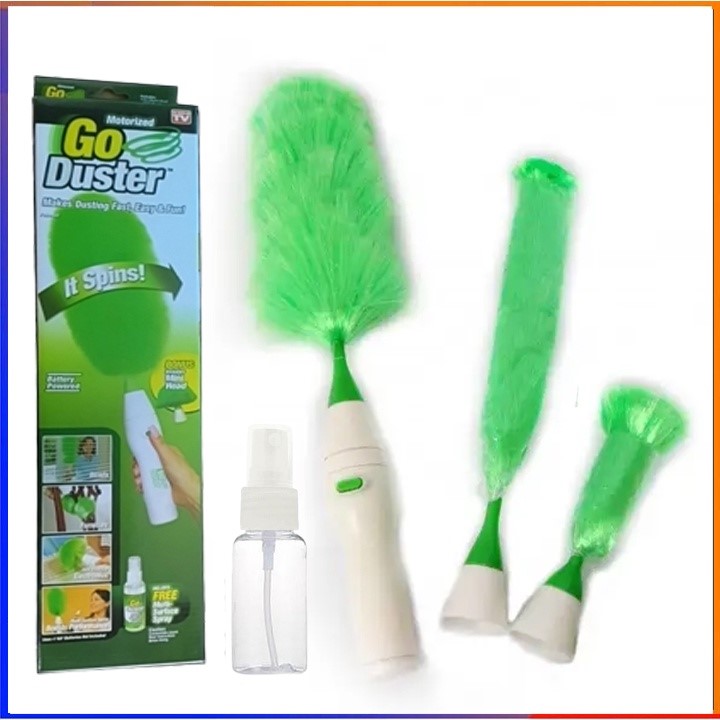 Chổi Spin DUSTER tích điện lau bụi đa năng thông minh