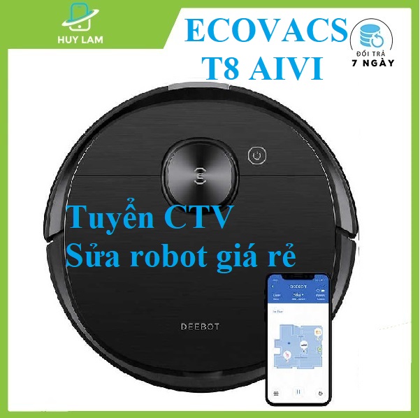 Robot hút bụi lau nhà Ecovacs Deebot  T8 AIVI