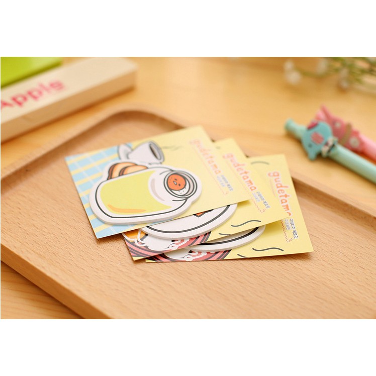 Note ghi chú GUDETAMA vàng siêu dễ thương