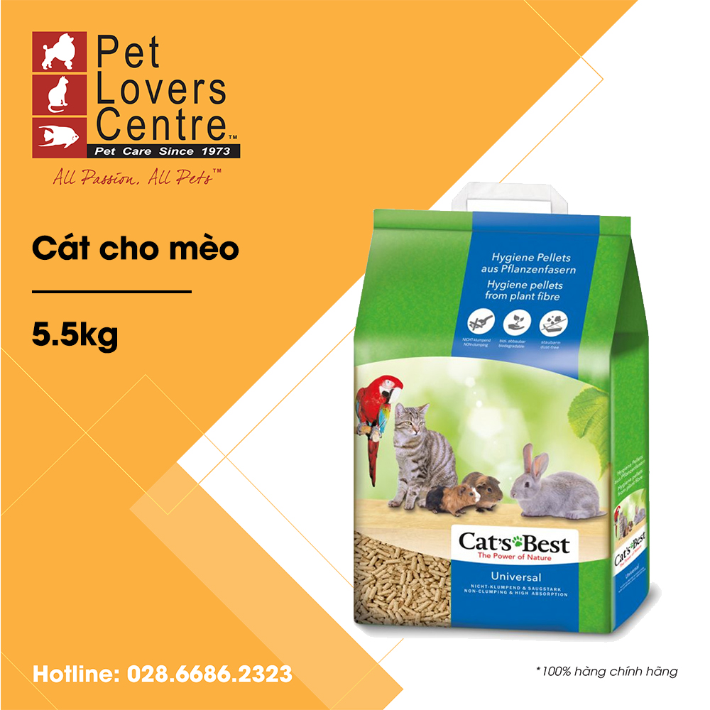 [Best seller] Cát vệ sinh cho mèo - CATS BEST - 5.5kg