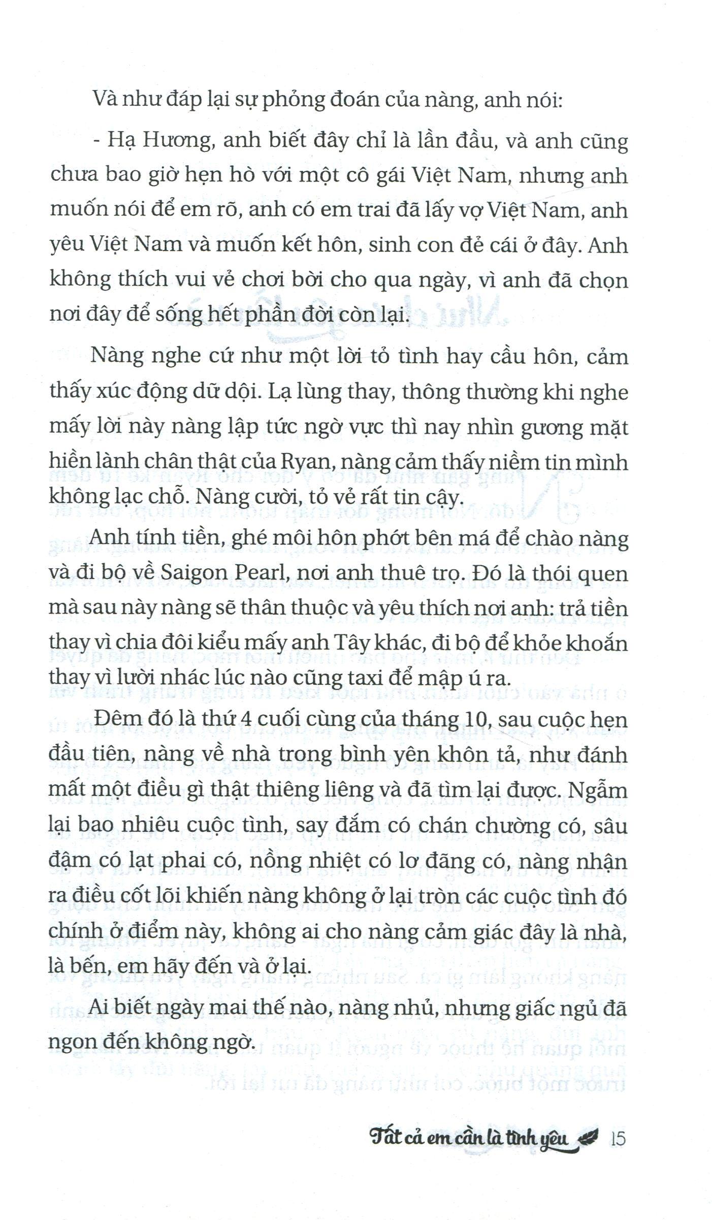 Tất Cả Em Cần Là Tình Yêu - Quỳnh Scarlett