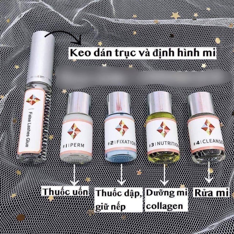 [HCM]️Sét Uốn Mi LASH LIFT Collagen Hàn Quốc