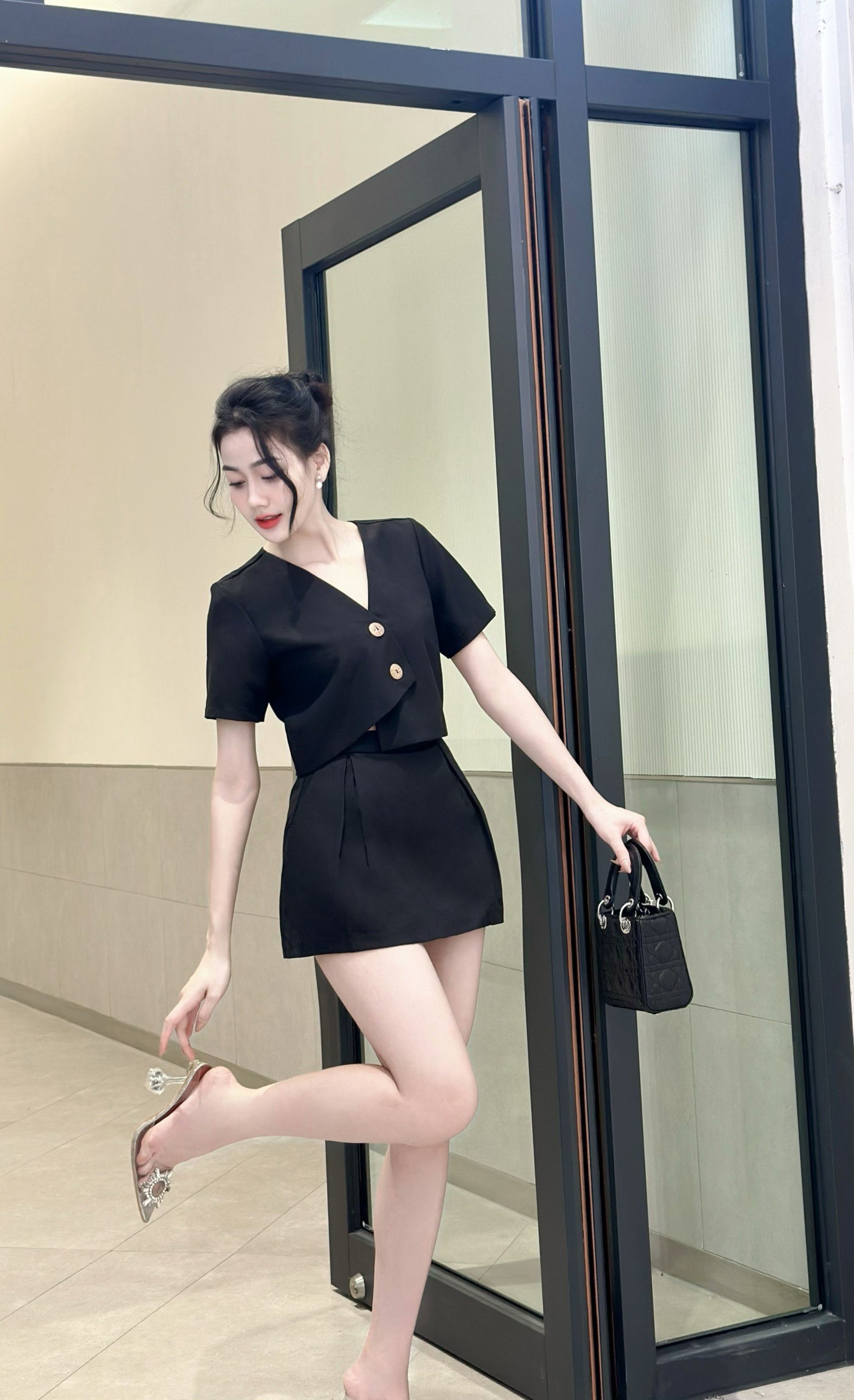 YU CHERRY | Váy Pleated Mini Skirt YV037