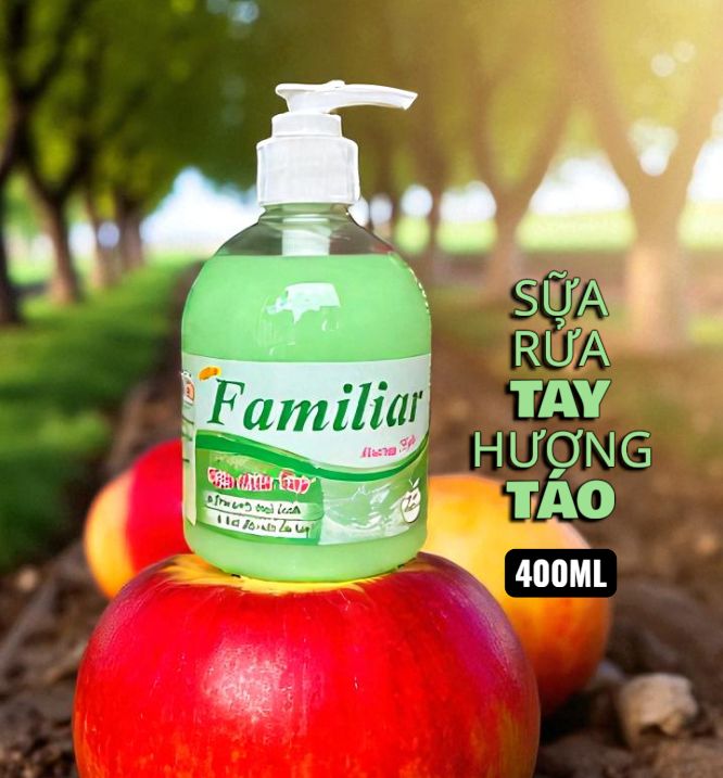 Sữa Rửa Tay Familiar Làm Mịn Da & Giữ Ẩm 400ml