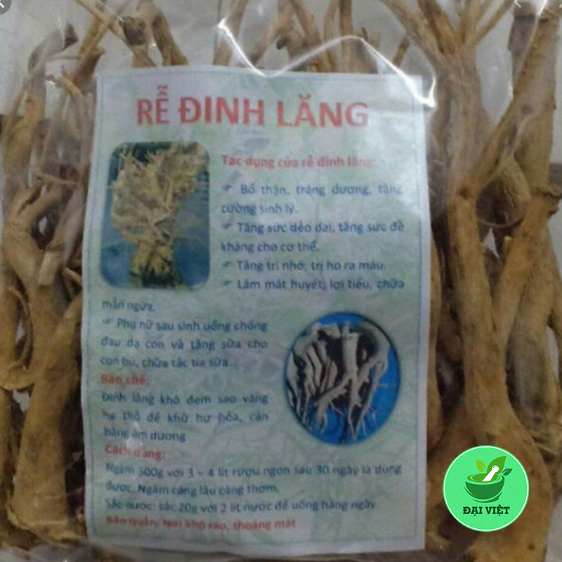 Rễ Đinh Lăng (1Kg khô) - DV49