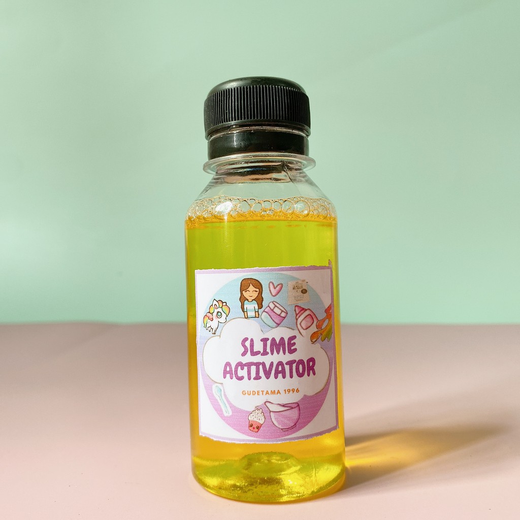 Nước borax pha sẵn 100ml, nguyên liệu làm slime cao cấp - dung dịch làm đông slime activator